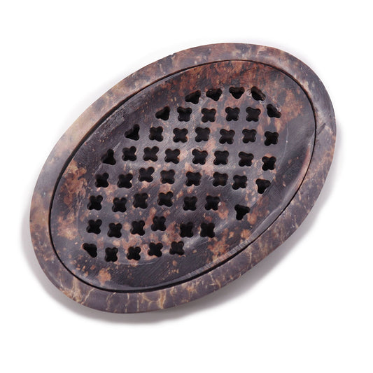 Jabonera y Escurridor de Esteatita - Óvalo Clásico