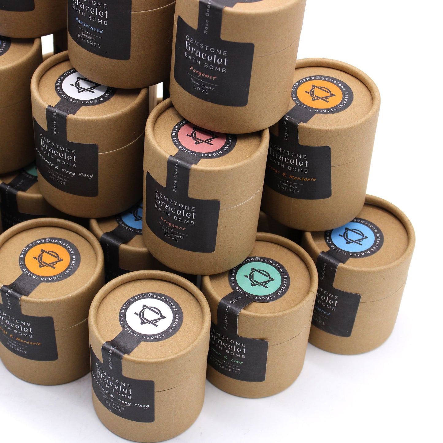 Bomba de Baño + Pulsera de Gemas de Sodalita