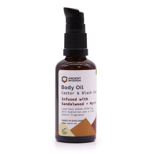 Aceite Corporal Orgánico 50 ml- Sándalo y Mirra