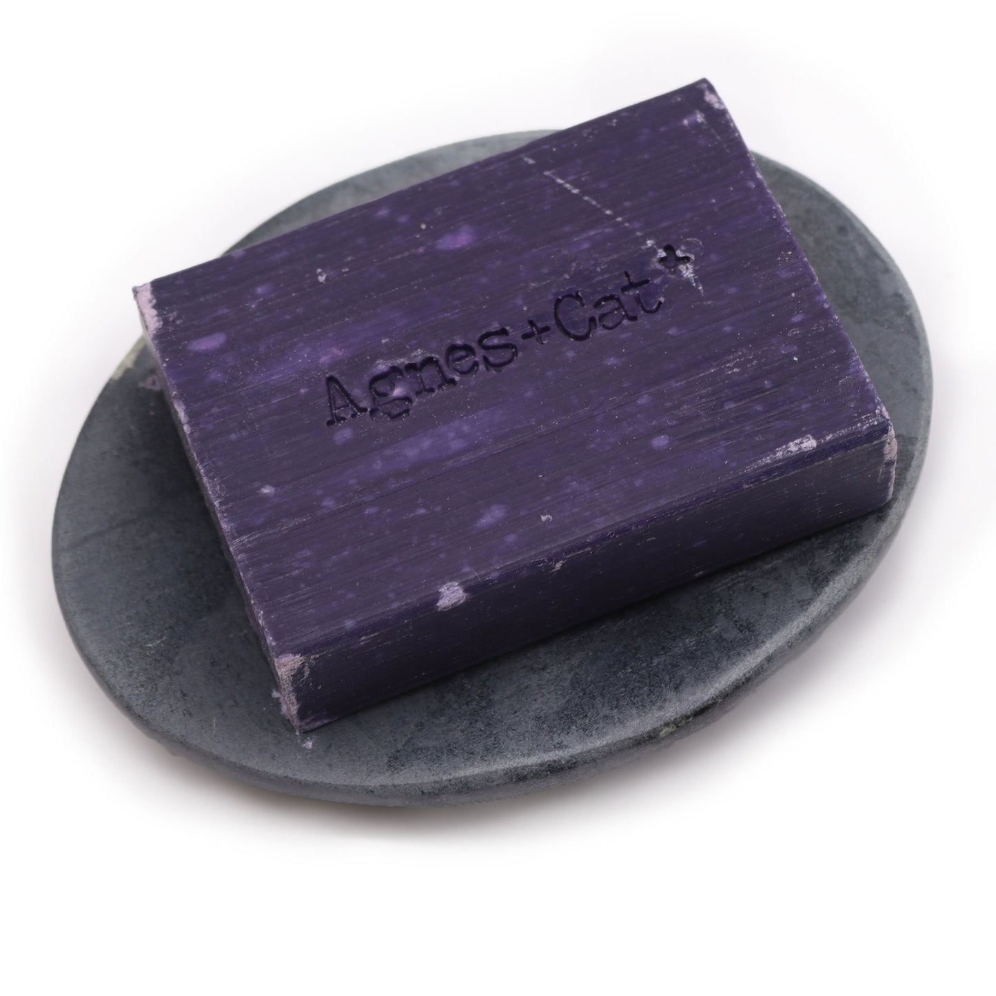 Jabonera de Esteatita Gris  - Óvalo Clásico