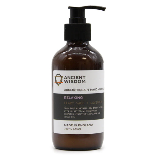 Crema para Manos y Cuerpo de Salvia Esclarea y Lavanda 250 ml