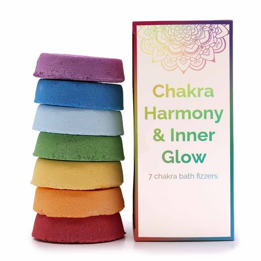 Bombas de Baño Chakra - Caja Grande - Armonia de los Chakras y Resplandor Interior